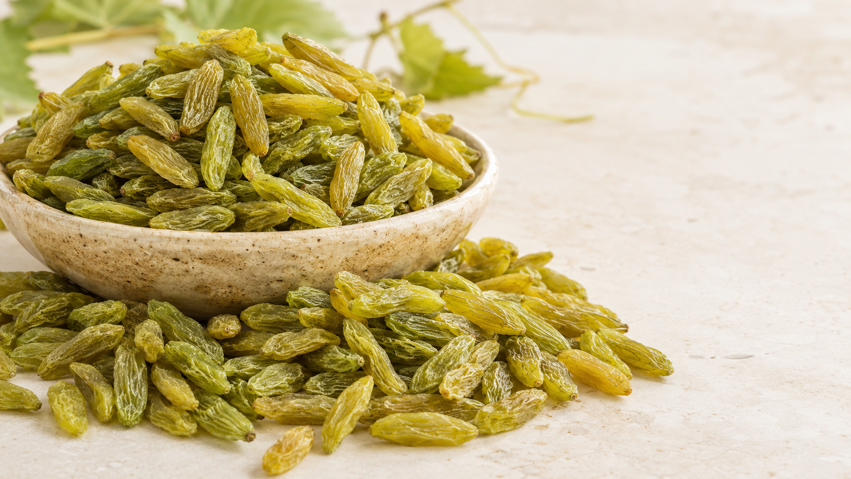 کشمش سبز قلمی